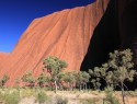 Jižní stěna Uluru