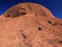 Východní strana Uluru - Kuniya Piti