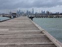 Panorama Melbourne ze St. Kilda peer