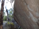 Hanging rock