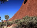 Jihoyápadní stěna Uluru - Pulari