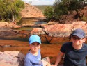 Kakadu NP, Gunlom falls, rockpools