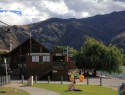 Městečko Wanaka na jižním konci jezera Wanaka