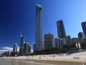 Gold Coast, Surfers paradise. Nejvyšší mrakodrap se jmenuje Soul -duše