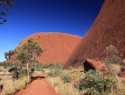 Jižní stěna Uluru