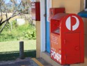 Eurong, poštovní schránka na rohu ulice