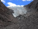 Franz Josef glacier, je 12 km dlouhý a končí ve výšce 300m nad mořem