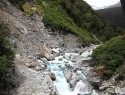 Křižujeme divokou Haast river na cestě do Wanaka