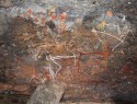 a nakonec Nanguluwur Art site - rock art